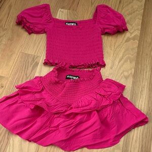 Katie J NYC Pink Kids Dress Set